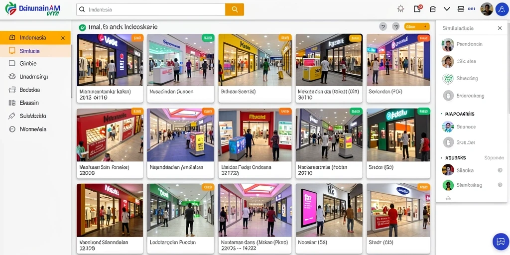 Tampilan antarmuka yang user-friendly.