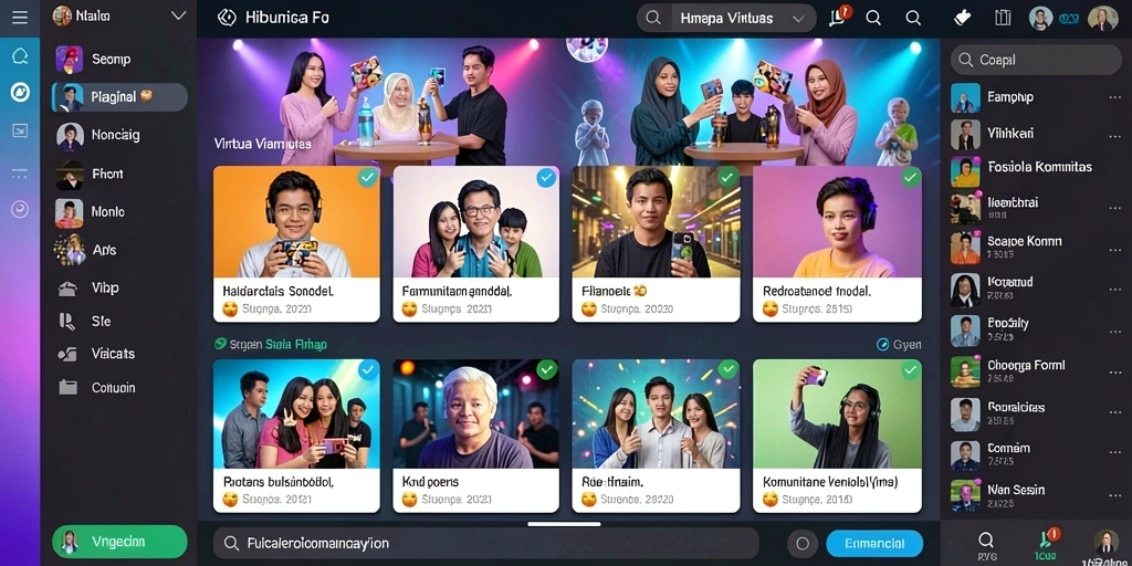 Tampilan antarmuka yang menarik dan user-friendly.