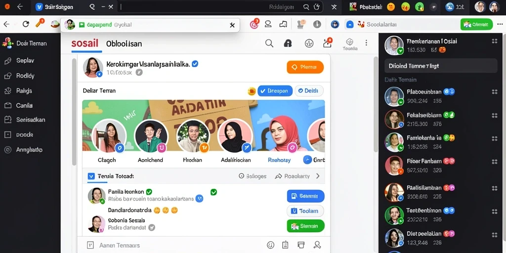 Tampilan menu utama 9ET yang menarik dan user-friendly.