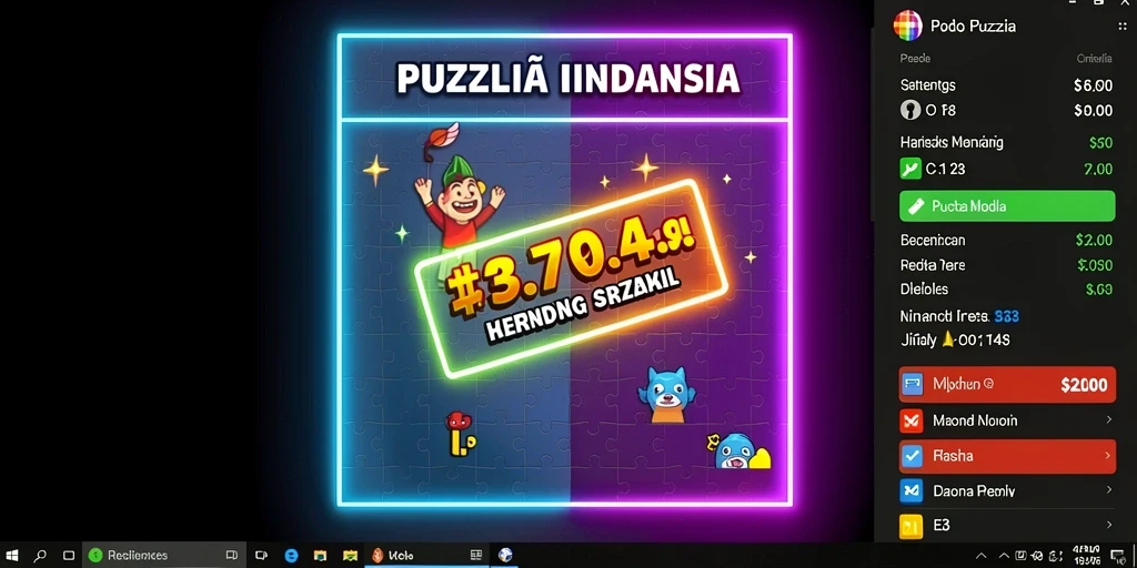 Tangkapan layar yang menunjukkan karakter utama dalam misi menantang.
