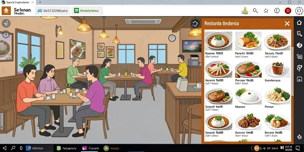 Tampilan antarmuka yang menarik dan mudah digunakan.