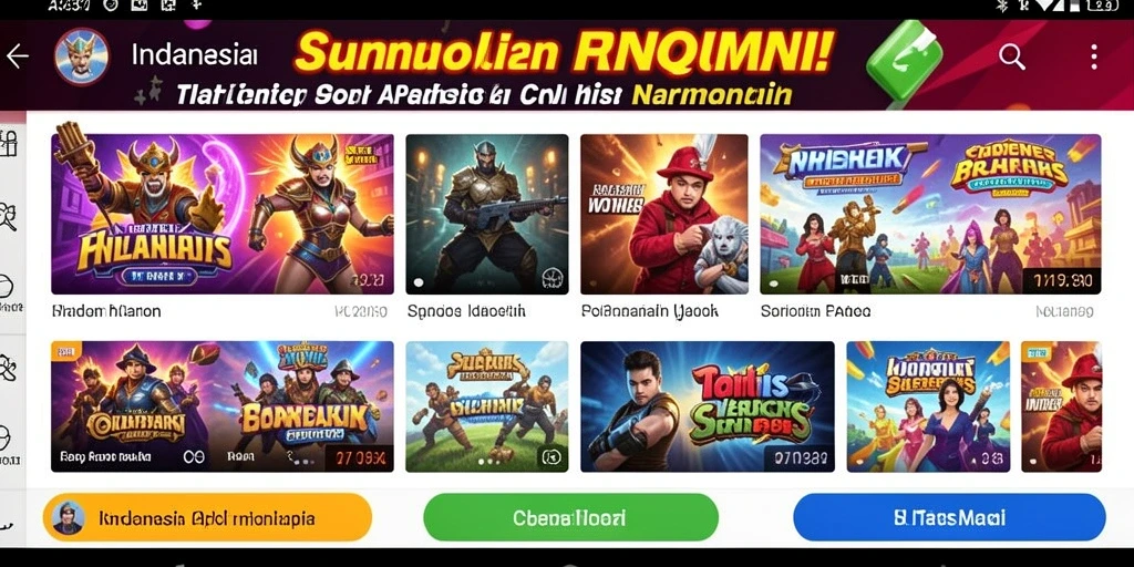Tampilan permainan slot dengan grafis yang memukau.