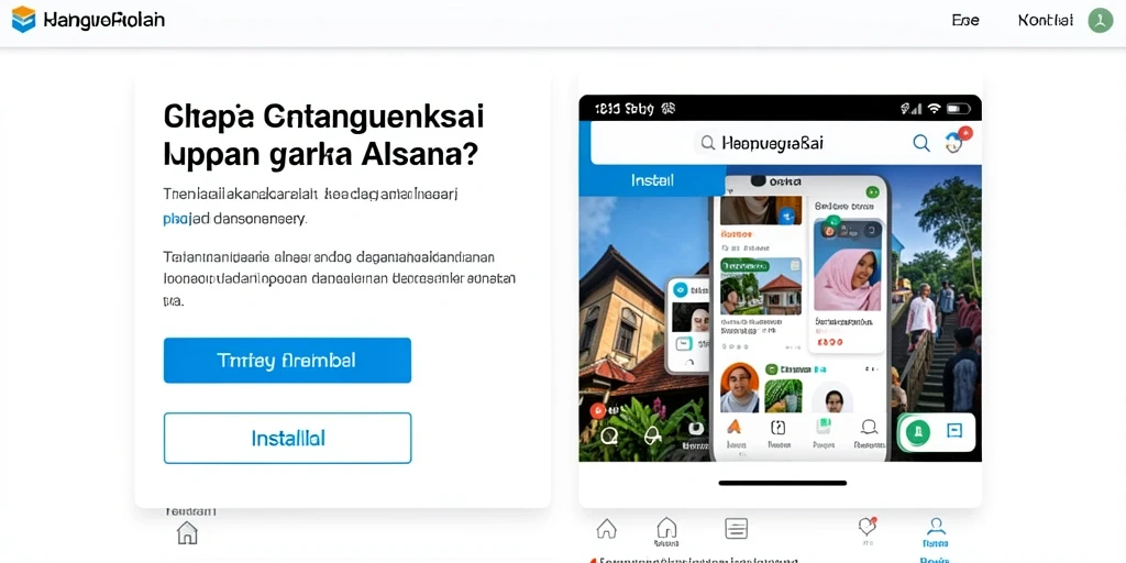 Tampilan antarmuka yang sederhana dan intuitif.