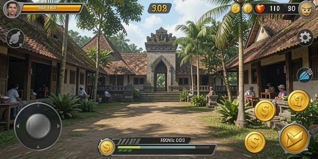 Tampilan utama aplikasi GANAS33 dengan menu yang intuitif.