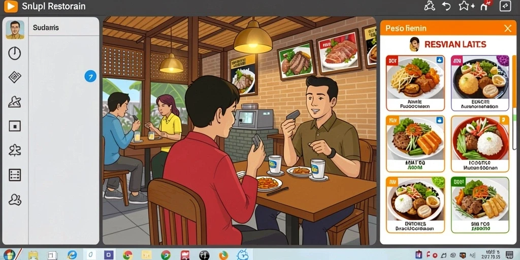 Tampilan antarmuka yang intuitif dan mudah dinavigasi.