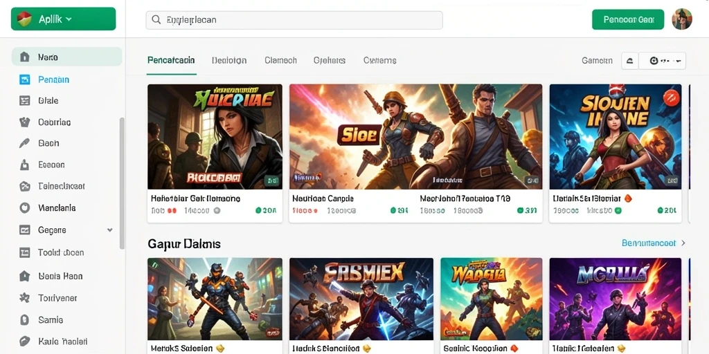 Tampilan antarmuka pengguna yang menarik dan intuitif.