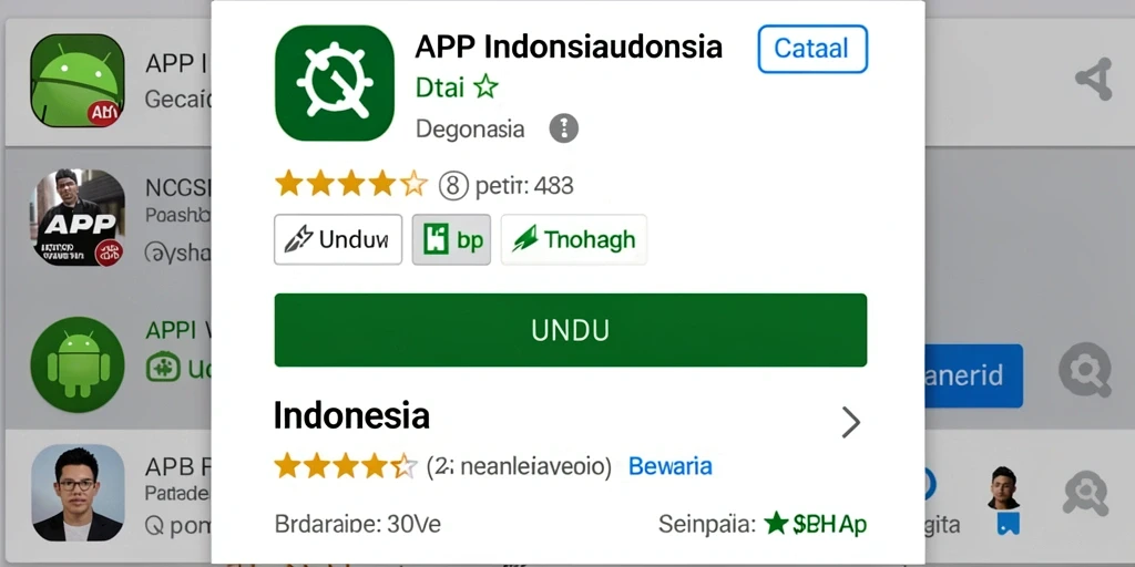 Screenshot menampilkan antarmuka permainan yang menarik.
