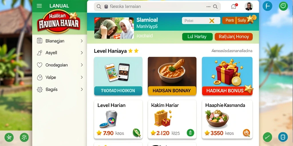Tampilan antarmuka yang ramah pengguna.