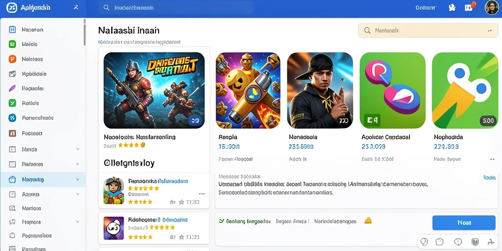 Tampilan antarmuka yang intuitif dan menarik.