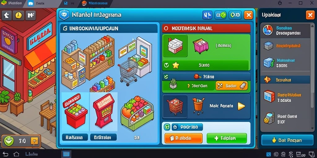 Tangkapan layar level menantang di SEMAR123.