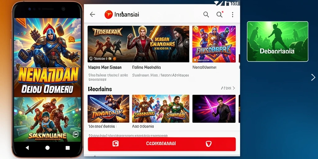 Tampilan awal aplikasi SURGAVIP yang menarik.