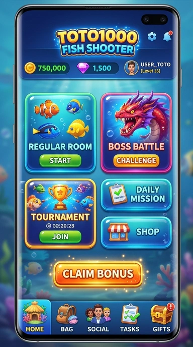 Pratinjau antarmuka toto1000 — aplikasi APK resmi Android v2.4.4